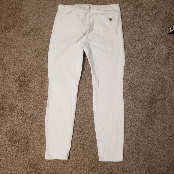 Michael Kors "Izzy" skinny white jeans (size 10) - Picture 8 of 12